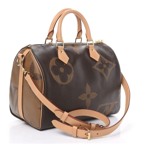 louis vuitton reverse monogram giant speedy bandouliere 30|louis vuitton speedy 30 new.